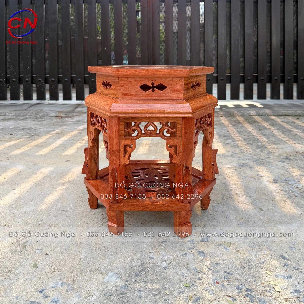 đôn gỗ trang trí