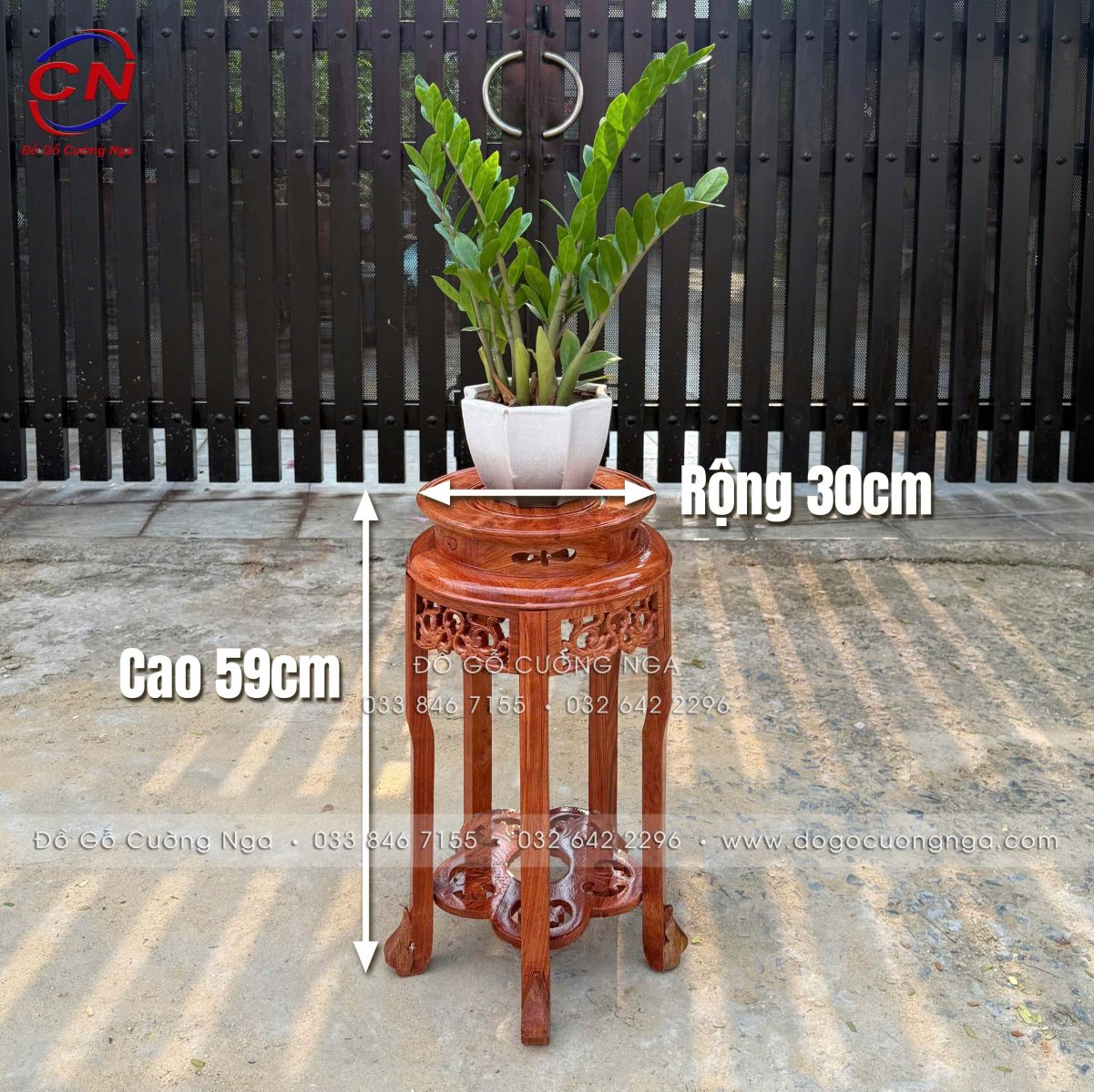 đôn gỗ trang trí