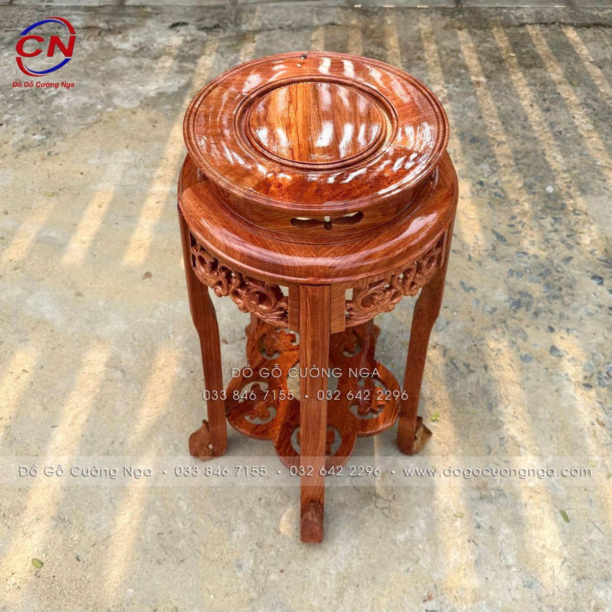 đôn gỗ trang trí