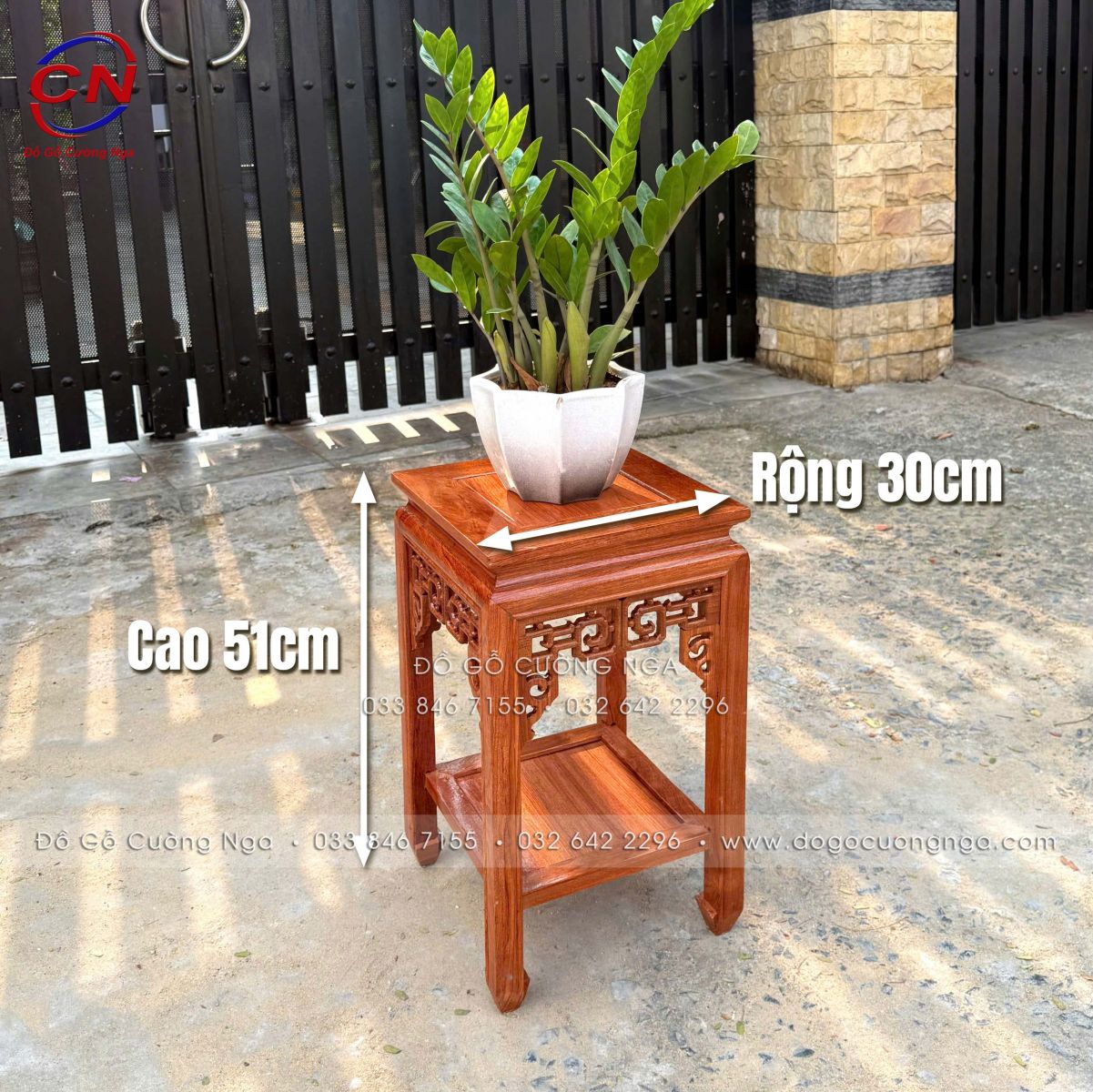 đôn gỗ trang trí