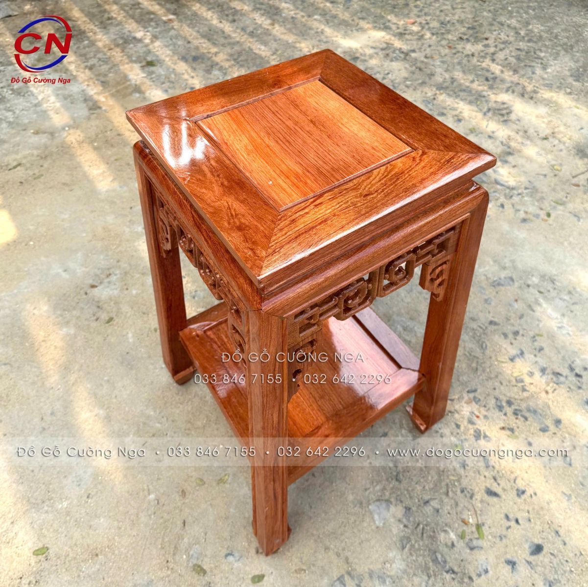 đôn gỗ trang trí
