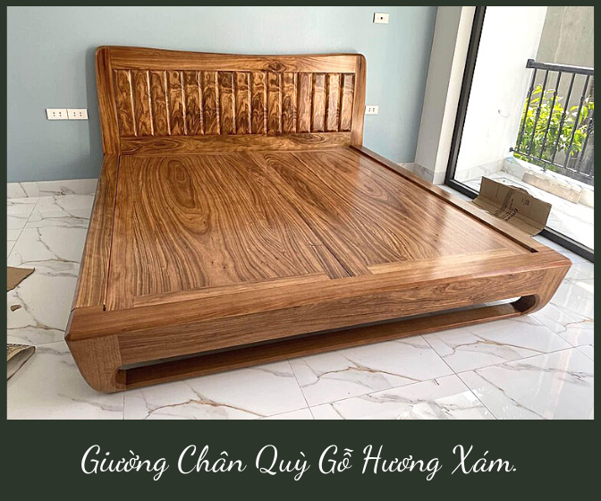 giuong go huong xam