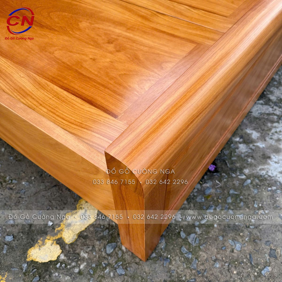 giường ngủ đơn 1m2 gỗ gõ đỏ phản thưa