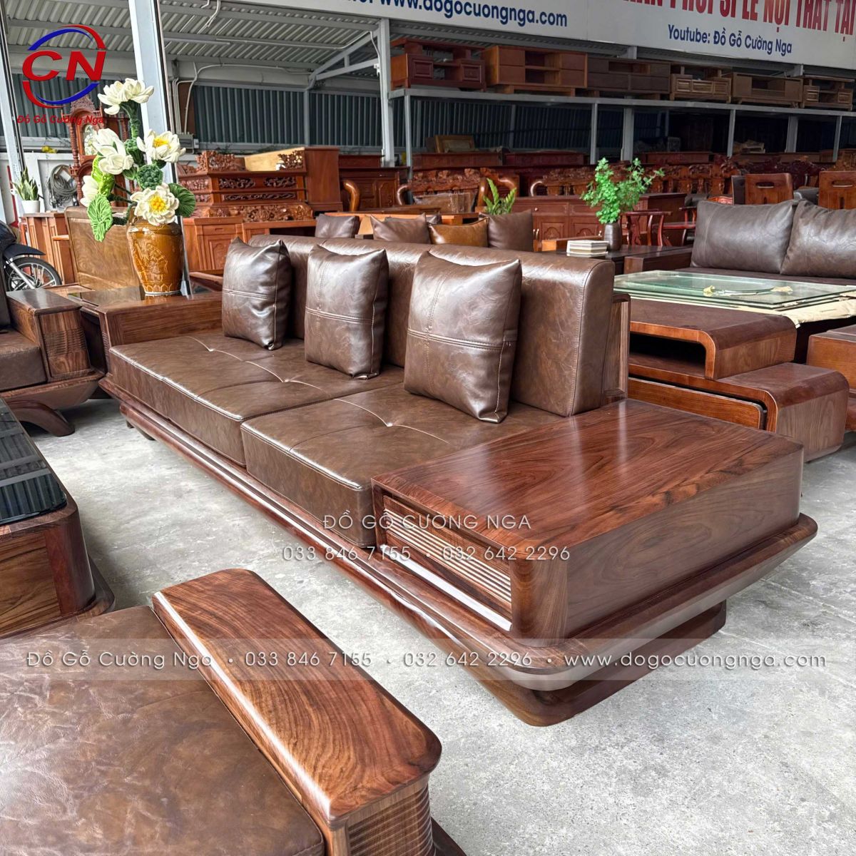 sofa go oc cho