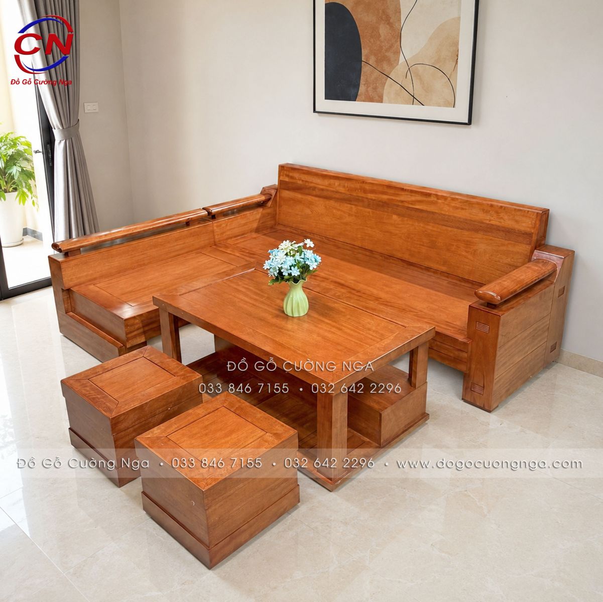 sofa go dinh huong