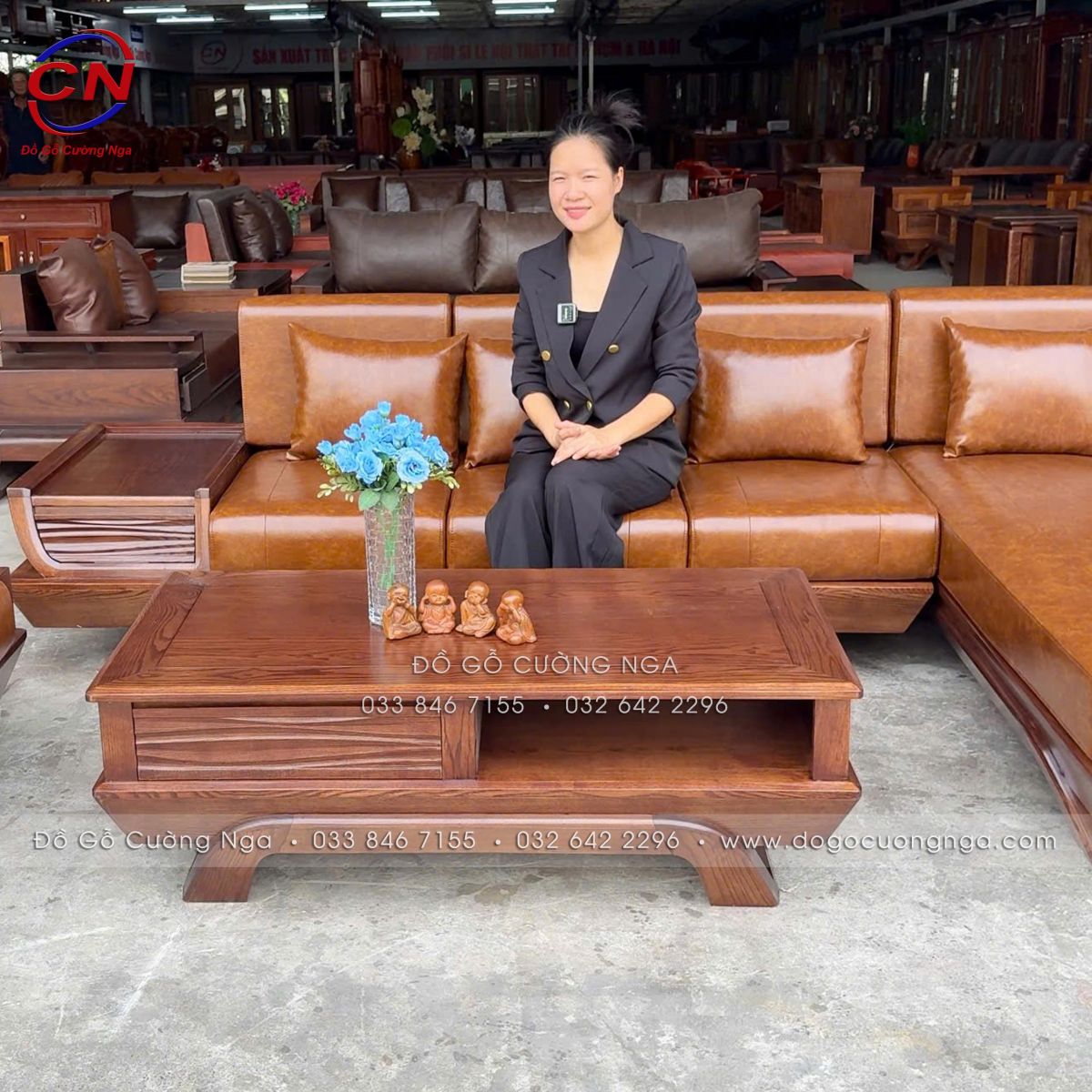 sofa goc L go soi nga