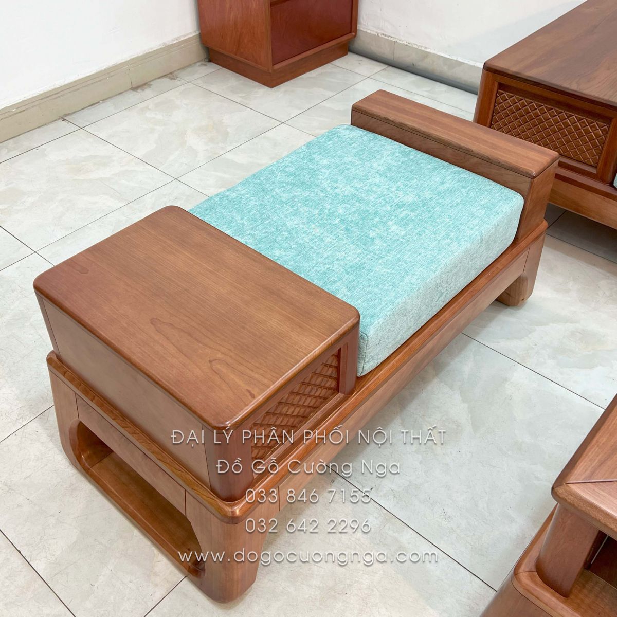 sofa go xoan dao