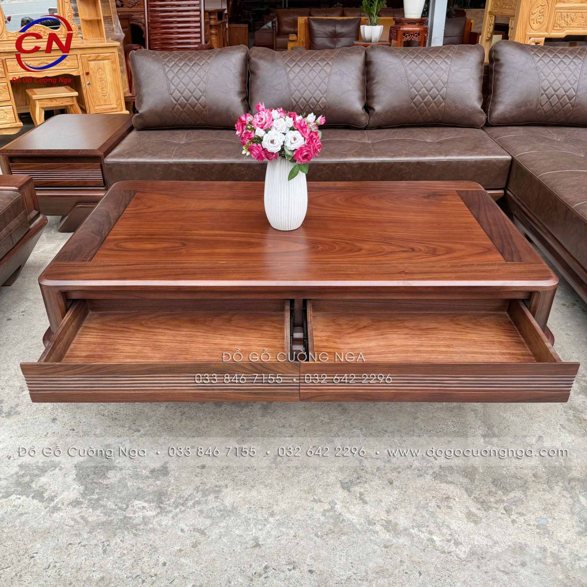 sofa go oc cho