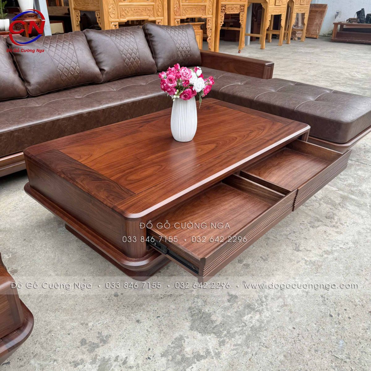 sofa go oc cho