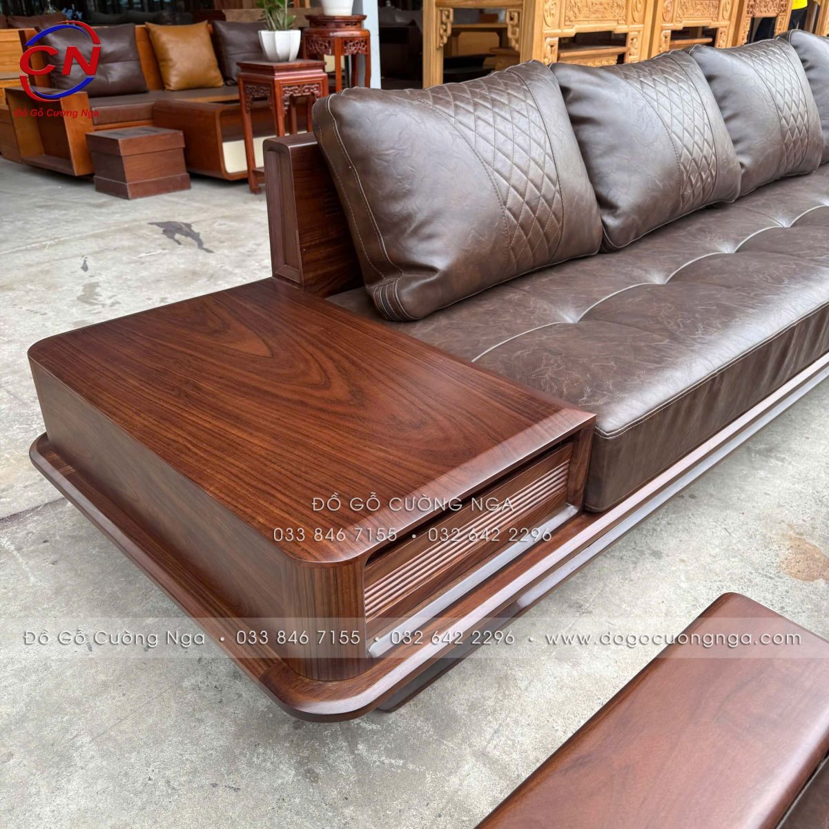 sofa go oc cho