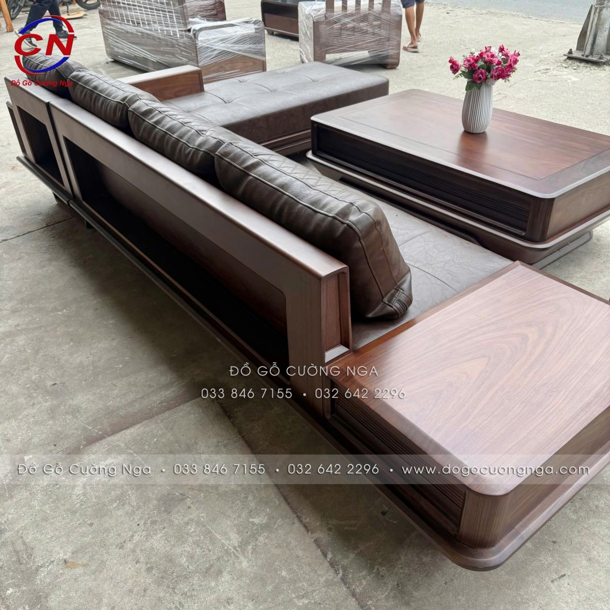 sofa go oc cho