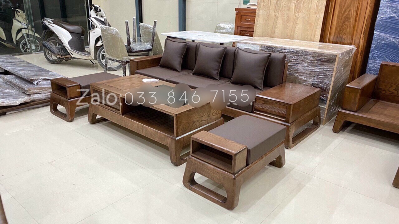 Bộ ghế sofa văng gỗ sồi Nga