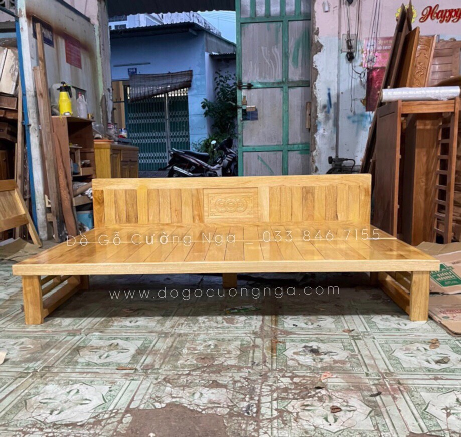 Ghế Gấp Thành Giường Gỗ Sồi - GG 0.1551