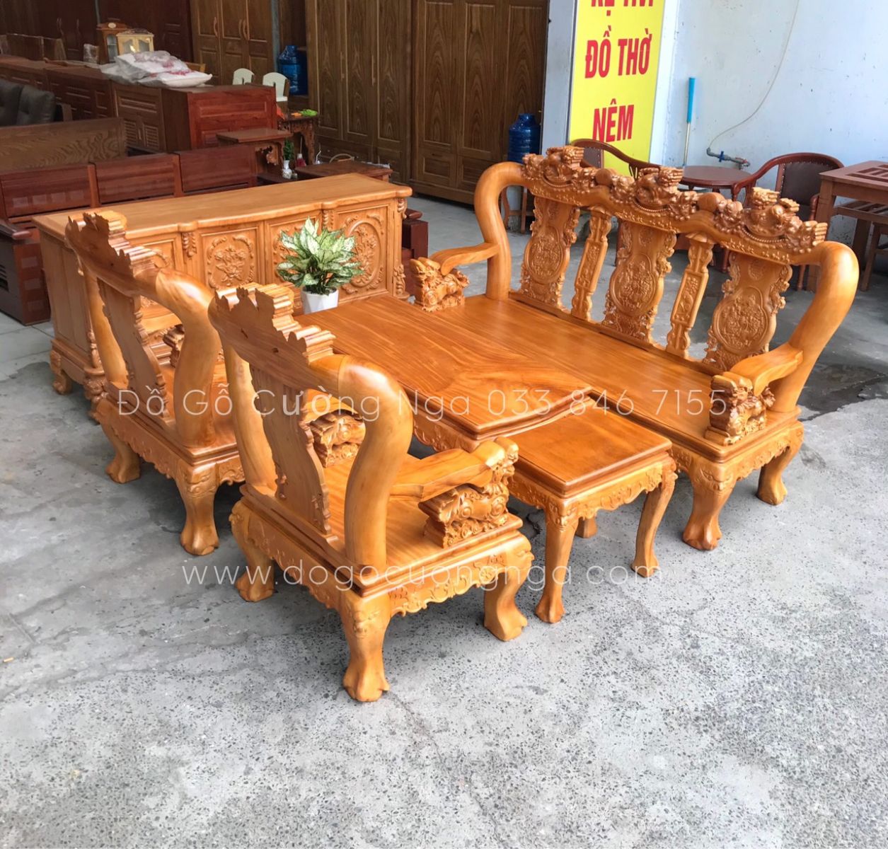 bộ salon gô hiện đại