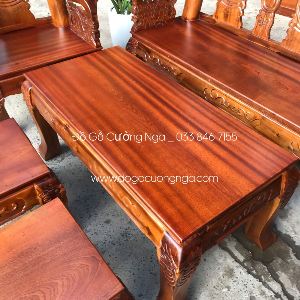 salon gỗ tràm