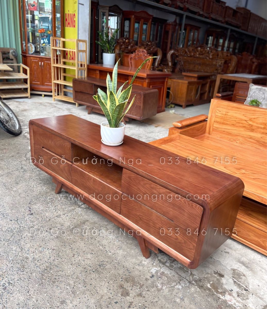 kệ tivi gỗ