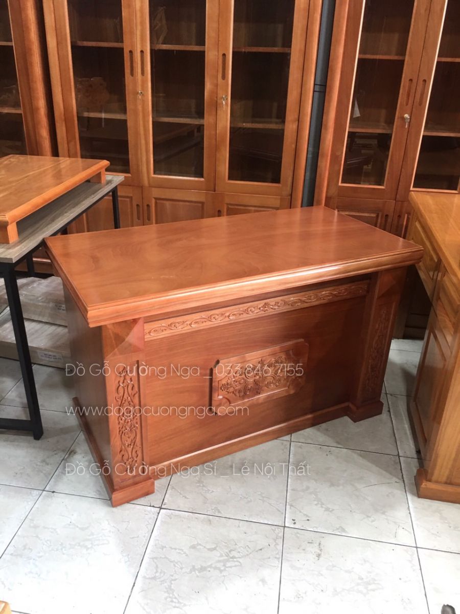 BÀN LÀM VIỆC GỖ XOAN ĐÀO
