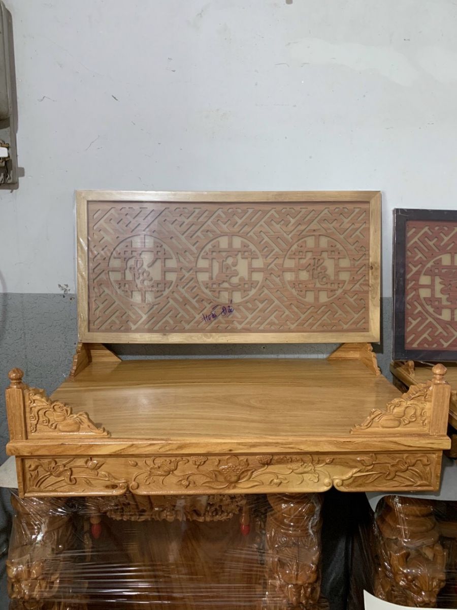 trang treo gỗ gõ đỏ 