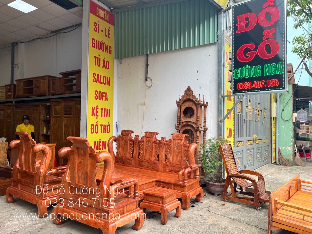 salon gỗ hương đá tần thủy hoàng 