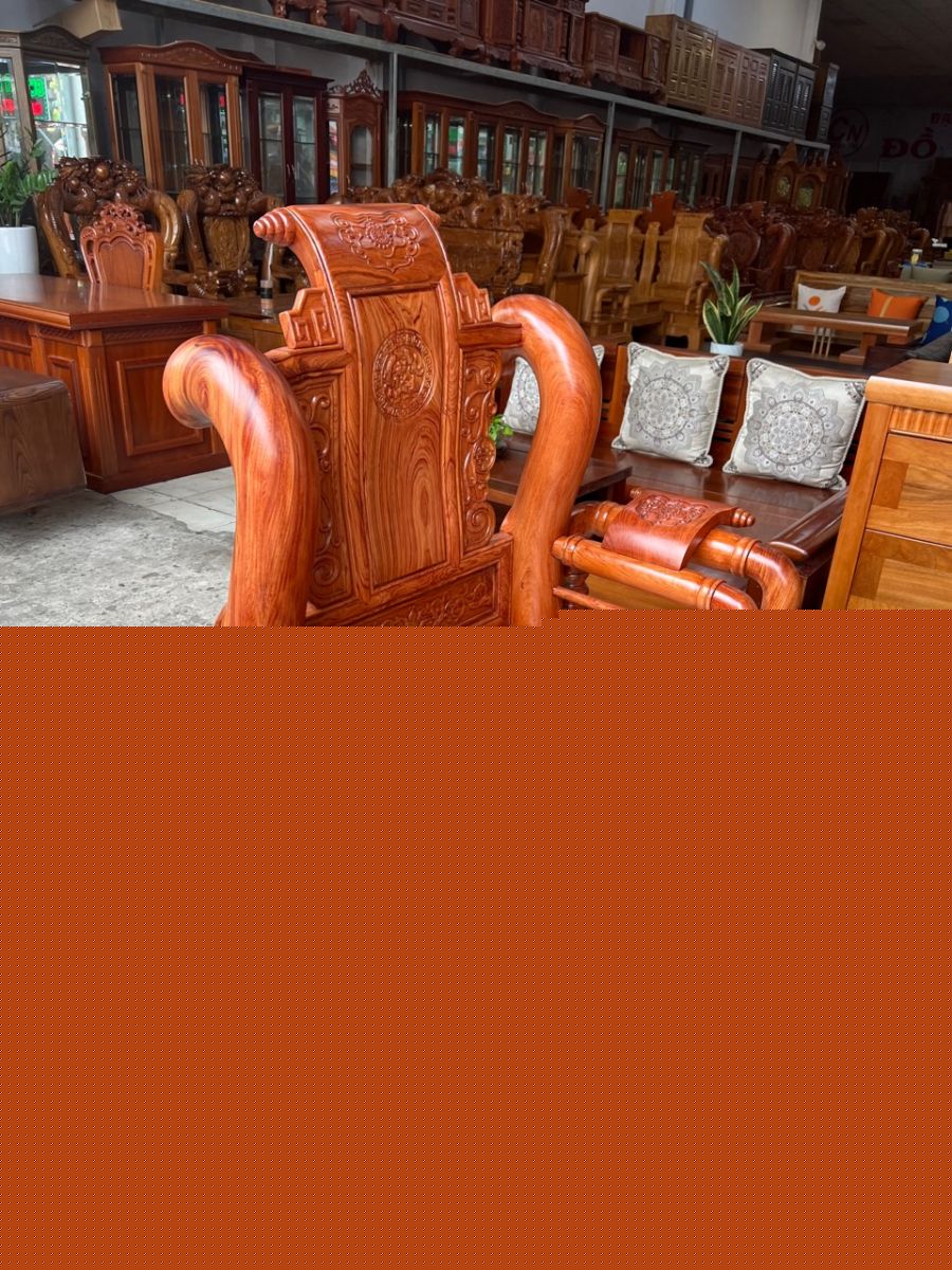 bàn ghế salon gỗ hương đá 