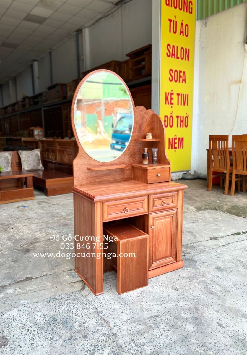 ban trang diem go tu nhien 