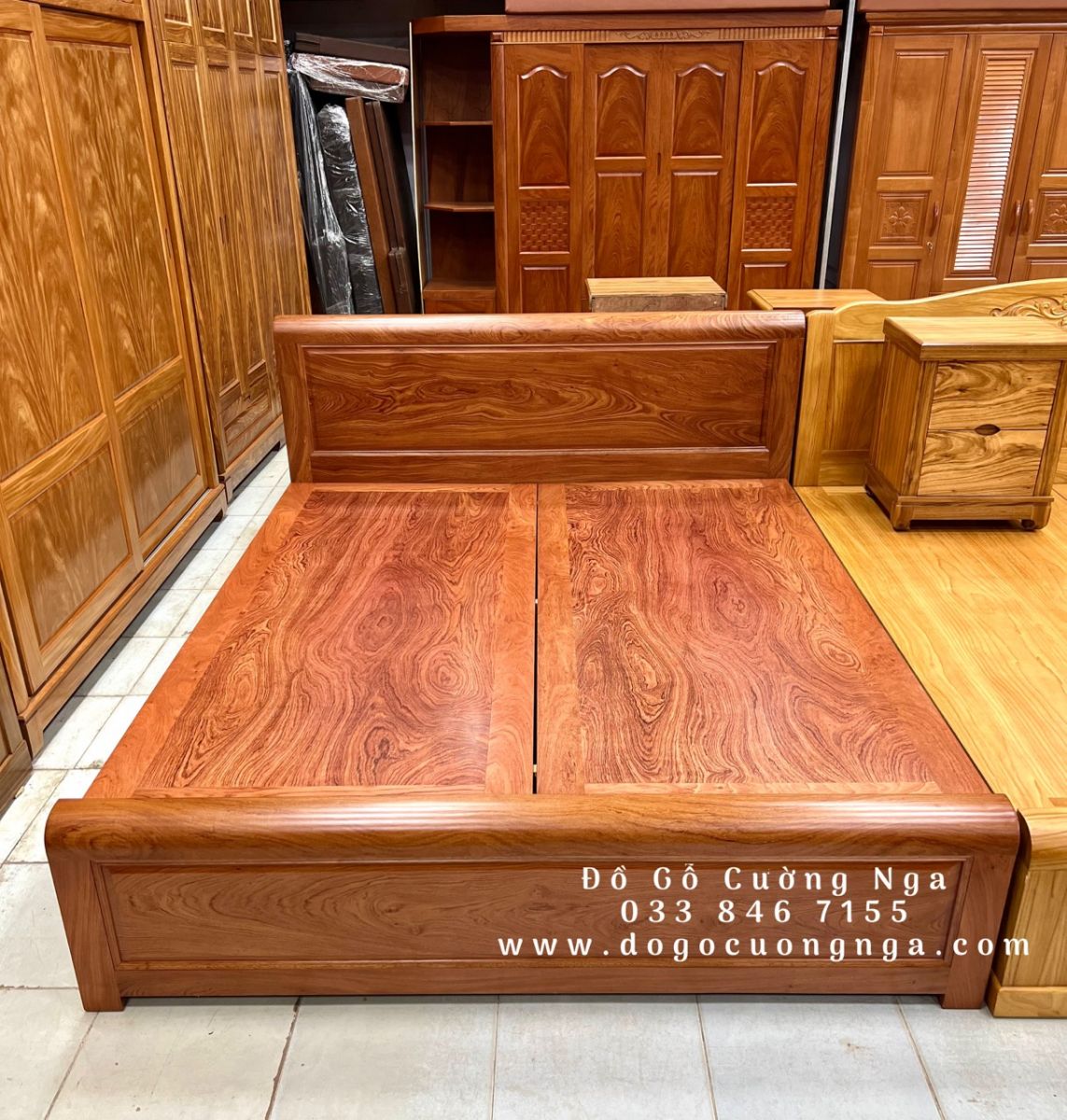 Giường ô kéo gỗ hương đá giường gỗ tự nhiên giá rẻ tại TP HCM - Đồ Gỗ Cường Nga đại lý phân phối nội thất gỗ tự nhiên nhue giường,tủ quần áo,bàn ghế phòng khách,kệ tivi gỗ,.... cùng Cường nga tìm hiểu thêm về mẫu giường ngủ gỗ Hương Đá này nhé 
