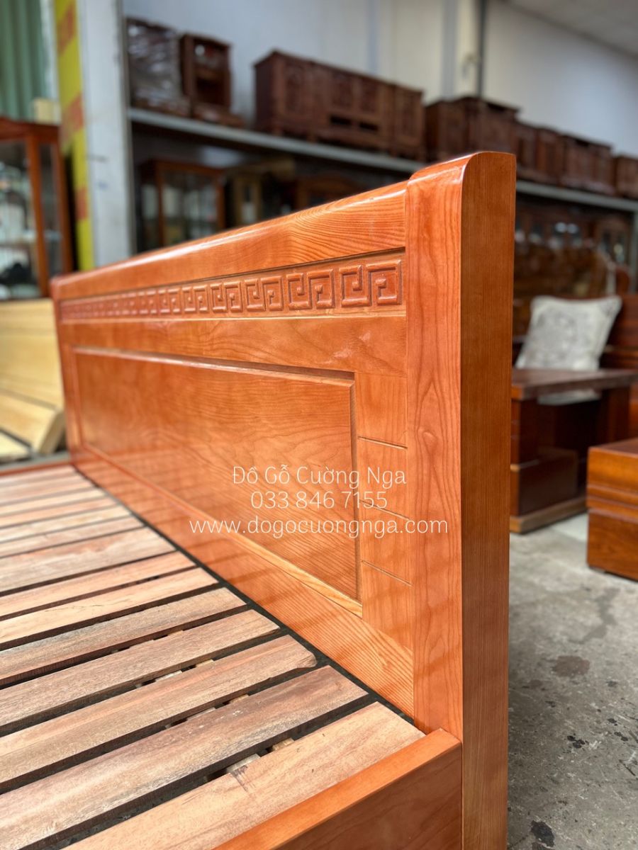 giường nhật gỗ sồi nga 