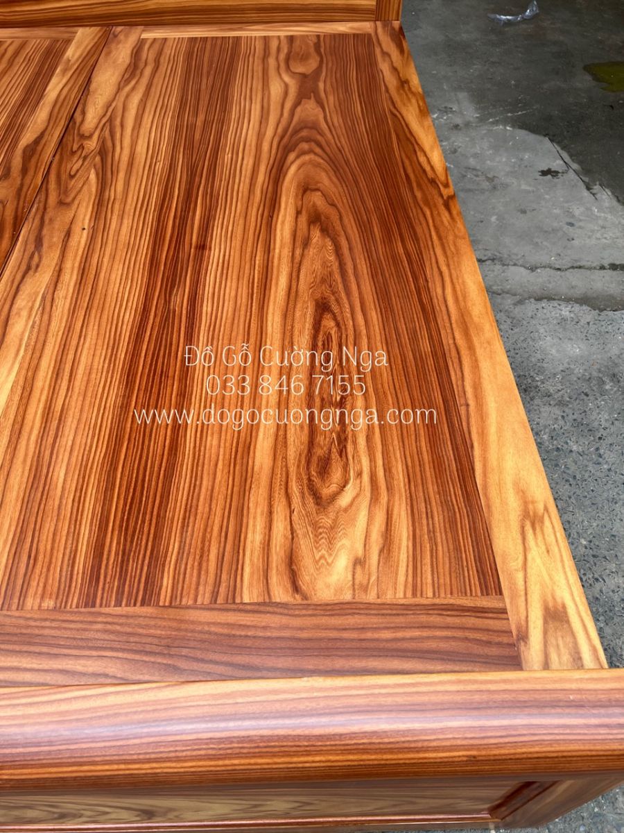 giường ngủ gỗ cẩm cao cấp 