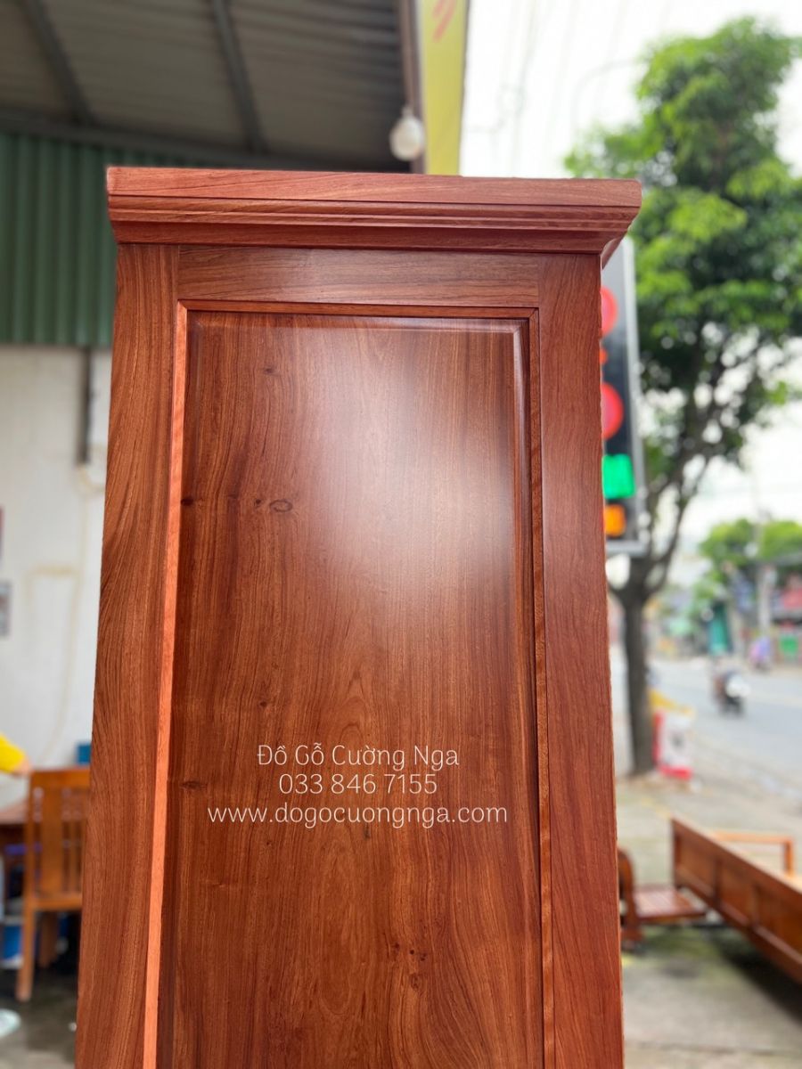 Tủ quần áo gỗ Hương Đá 5 cánh hiện đại