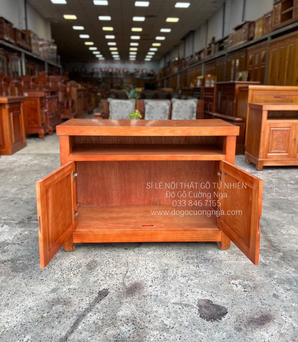 Kệ Tivi Gỗ Xoan Đào 1m