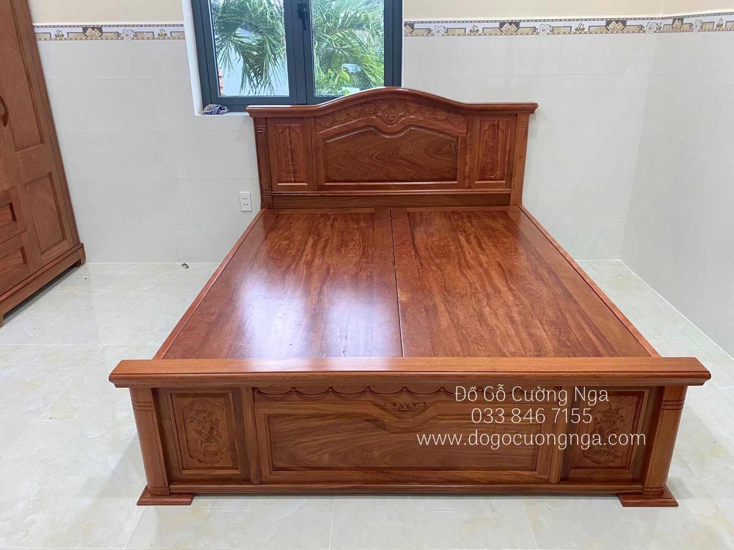 giuong go huong da