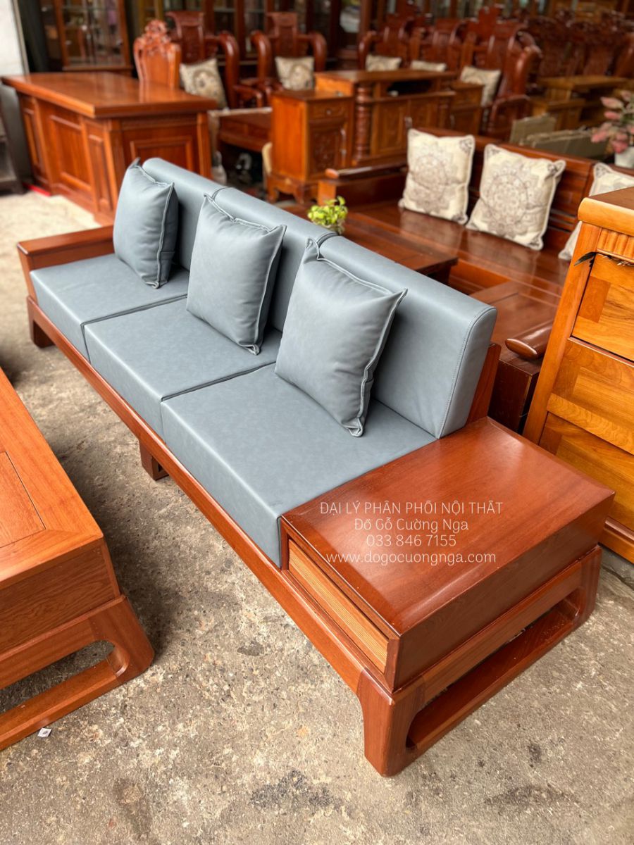 ghe sofa go xoan dao dep