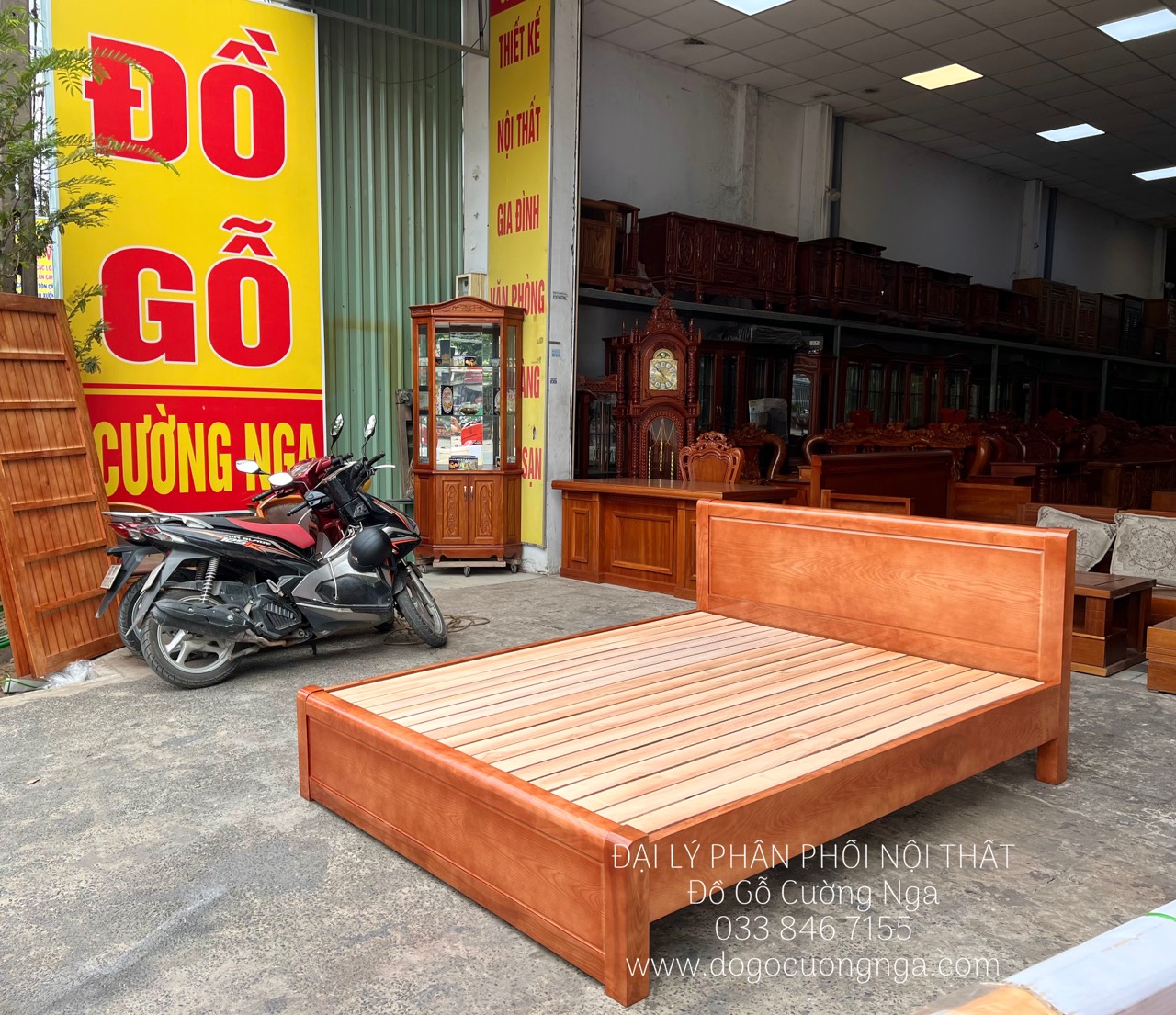 giuong go soi nga 