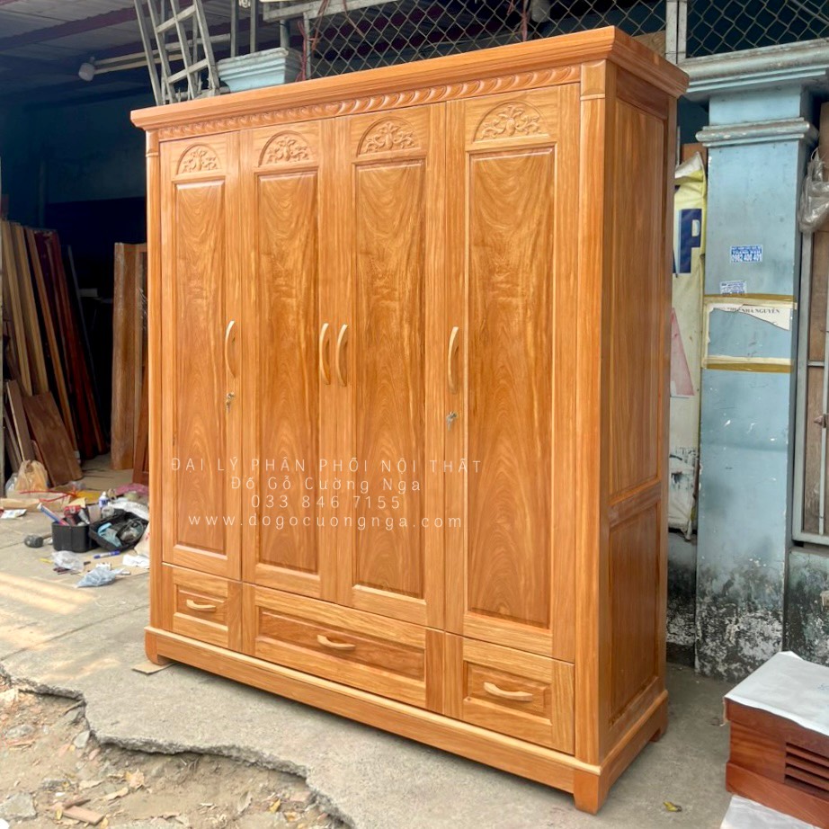 tủ quần áo gỗ đinh hương