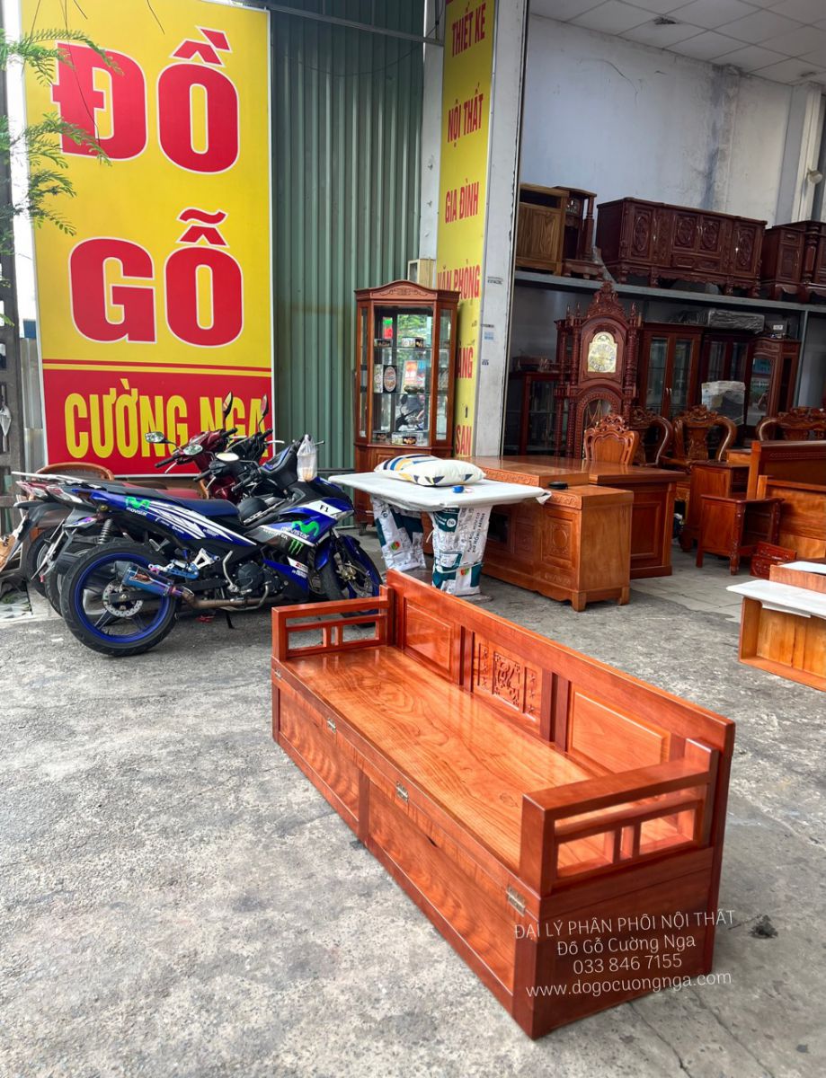 giuong gap go xoan dao