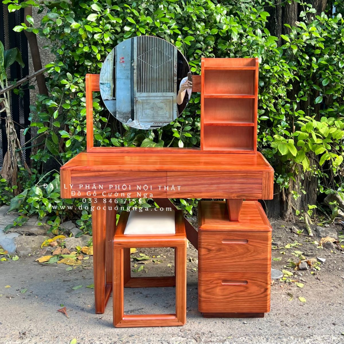 Top 5 Mẫu Bàn Phấn Gỗ Tự Nhiên Đẹp, Sang Trọng Cho Phòng Ngủ Mẫu Mới Nhất