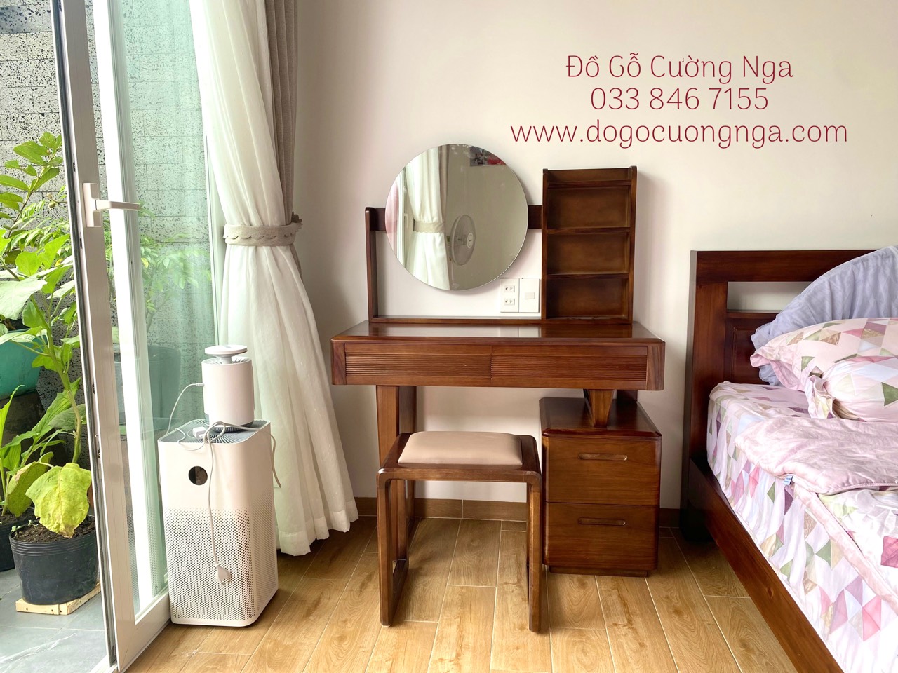 Top 5 Mẫu Bàn Phấn Gỗ Tự Nhiên Đẹp, Sang Trọng Cho Phòng Ngủ Mẫu Mới Nhất