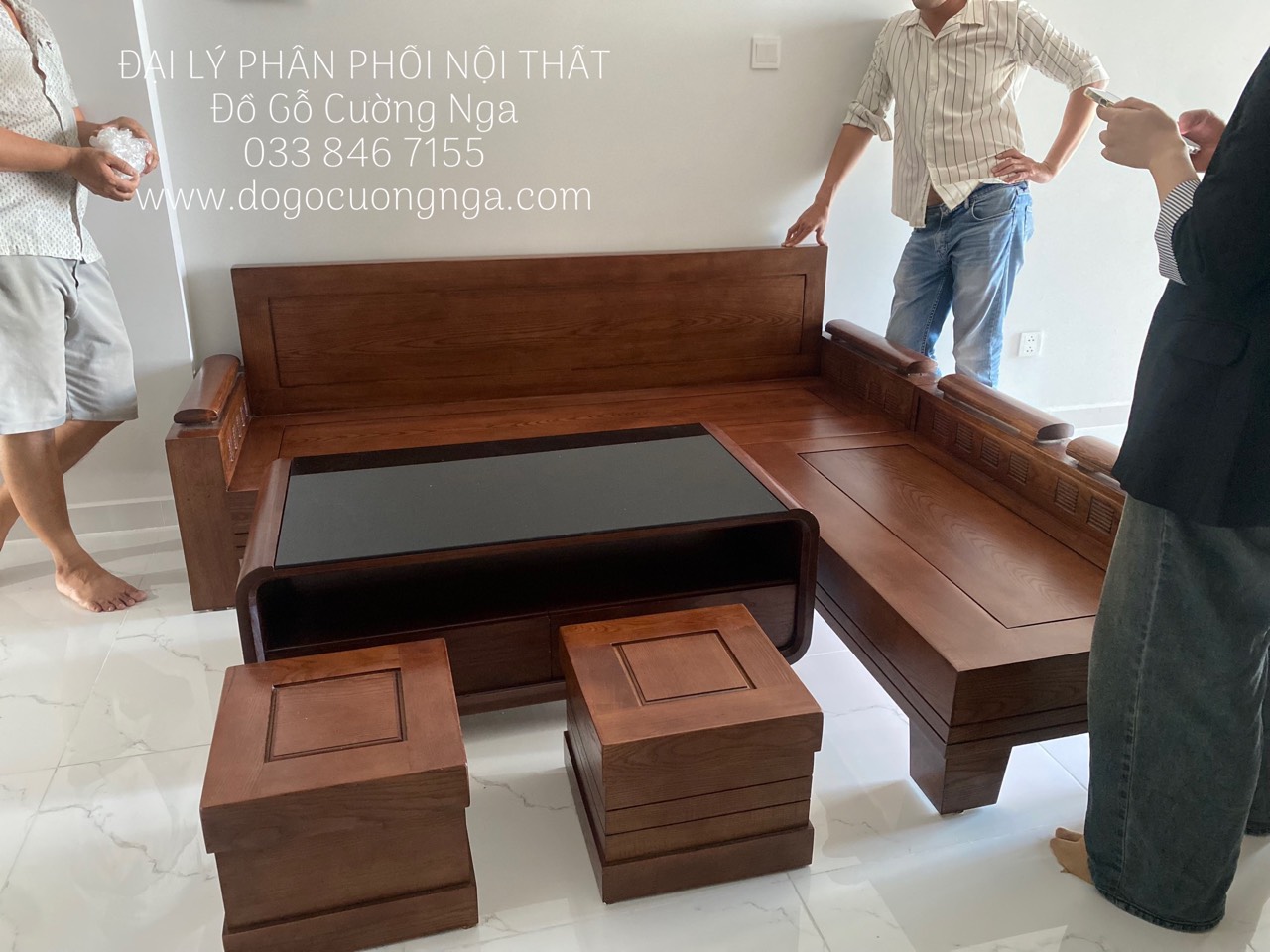 sofa gỗ 