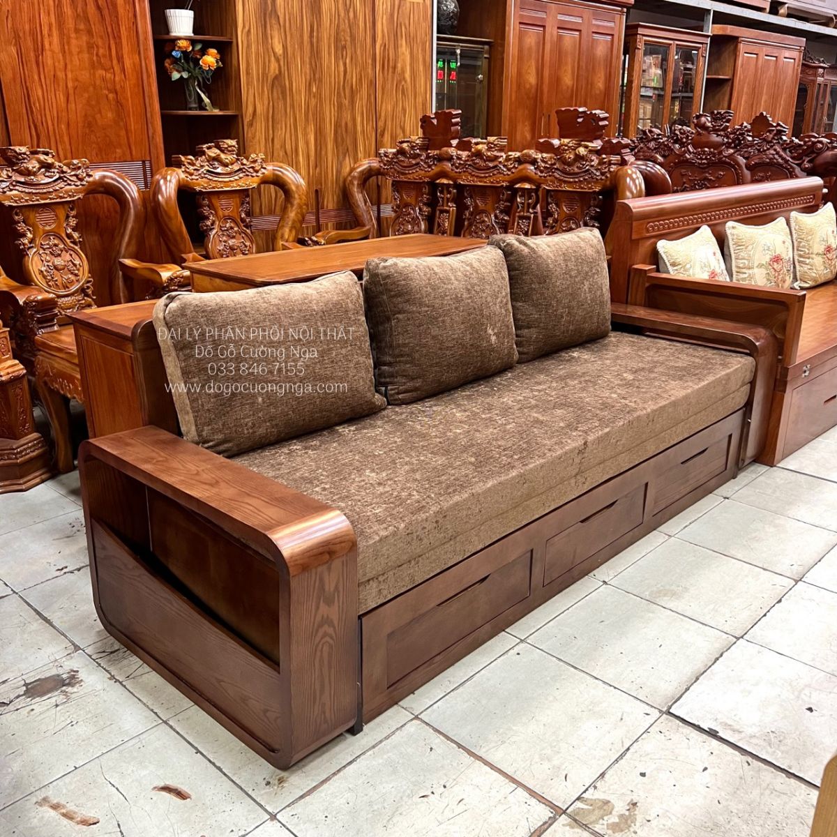 sofa giuong go