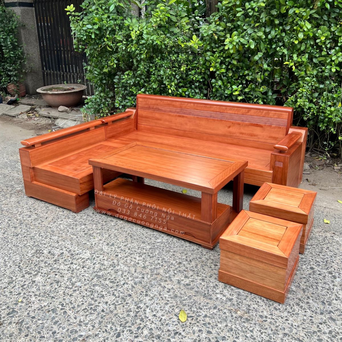 sofa gõ