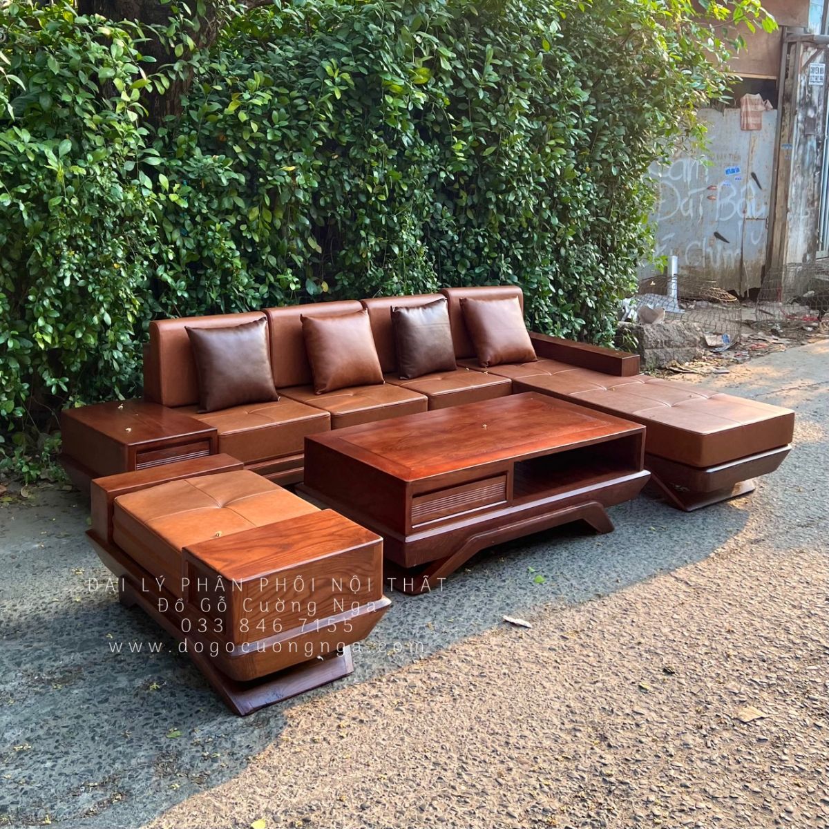 sofa gỗ