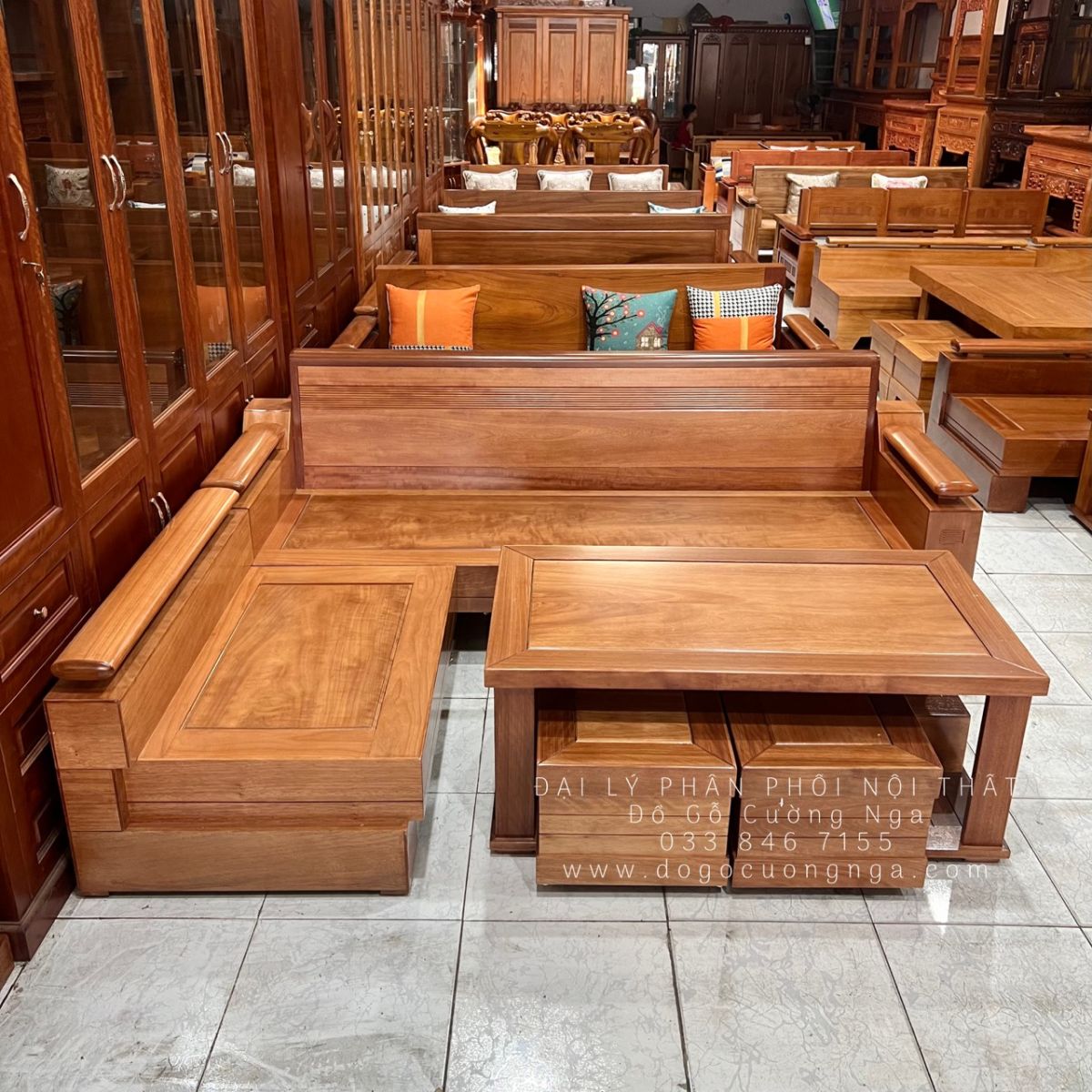 sofa gỗ 
