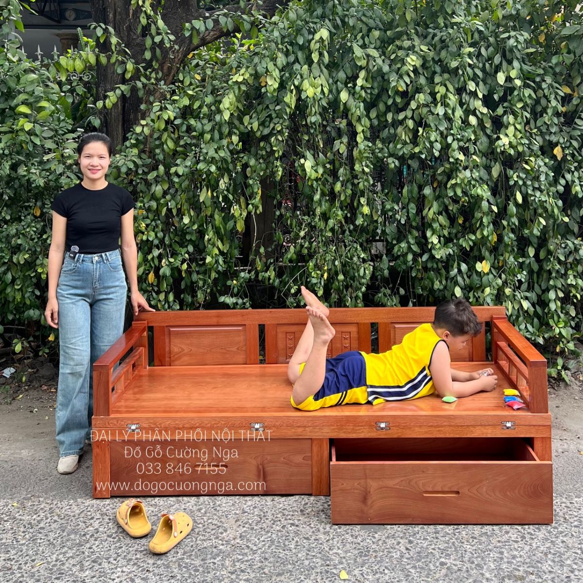 giuong gap go 
