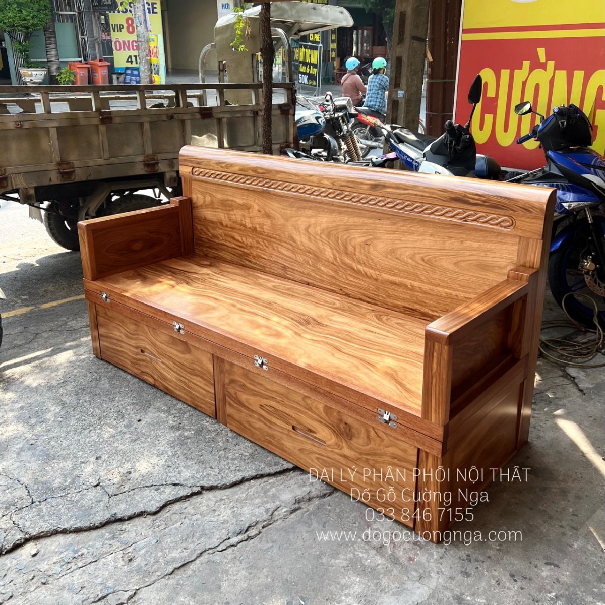 sofa giường gấp gọn 