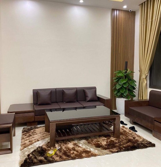 Salon Góc Gỗ Sồi Nga 4 Món - ( đặt hàng )
