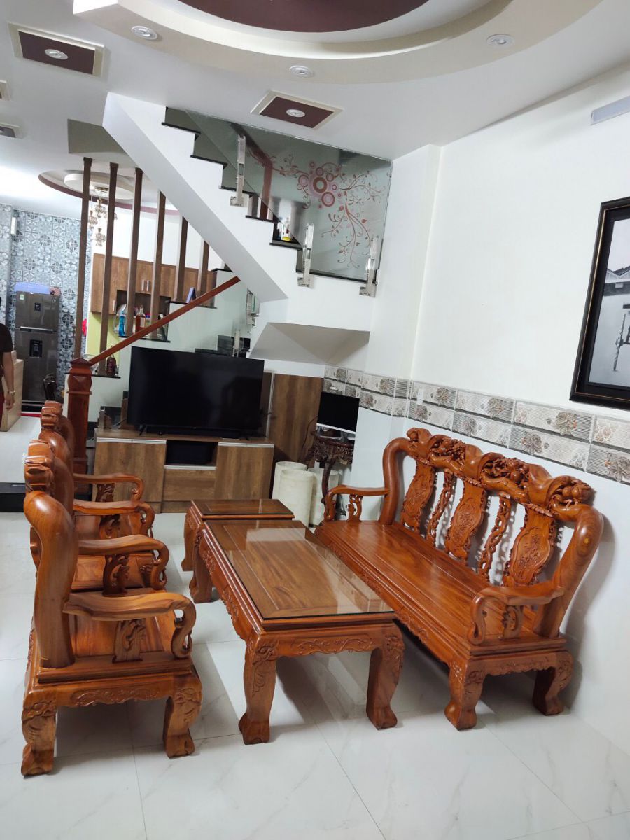 salon gỗ gõ đỏ