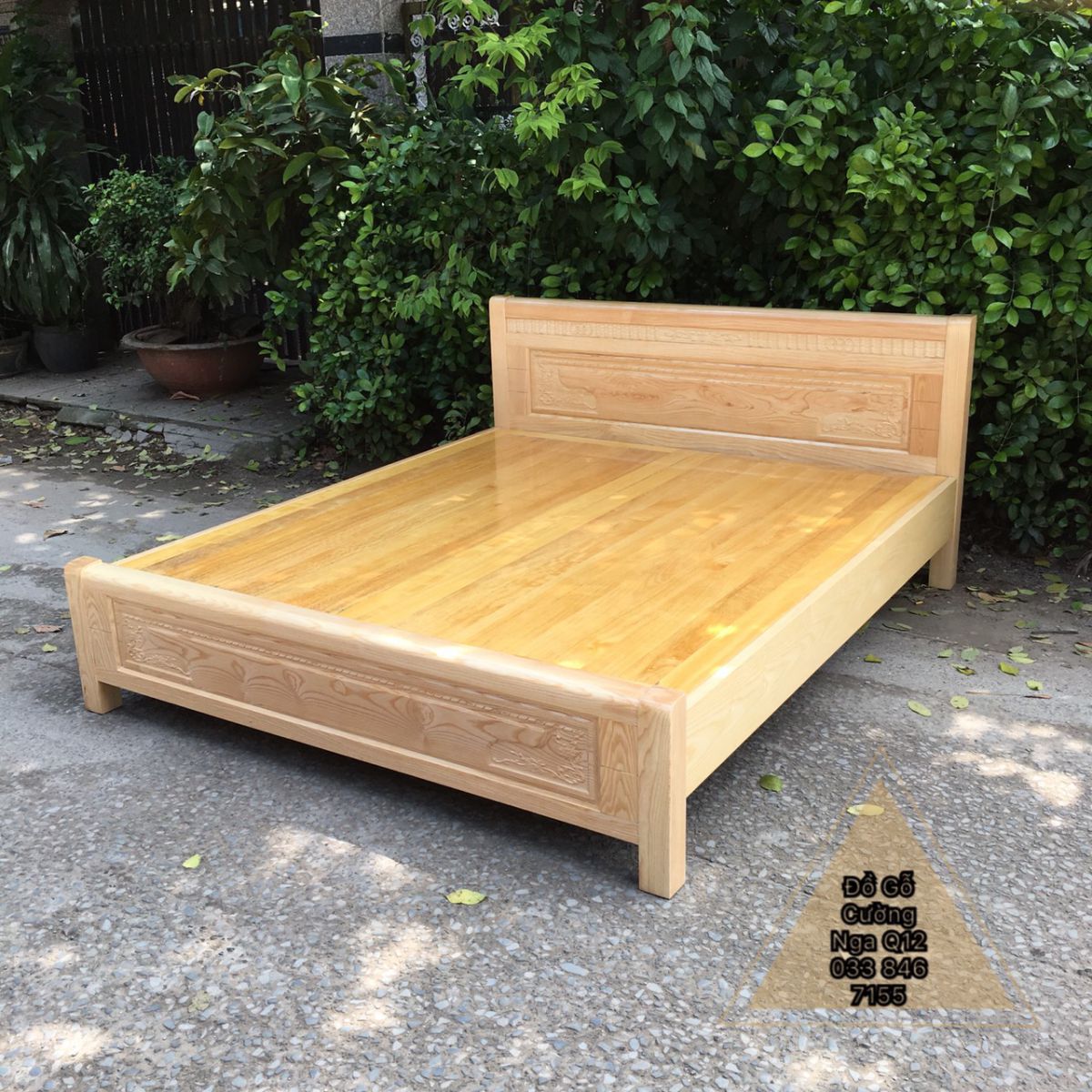 giường phản gỗ tự nhiên giá rẻ 
