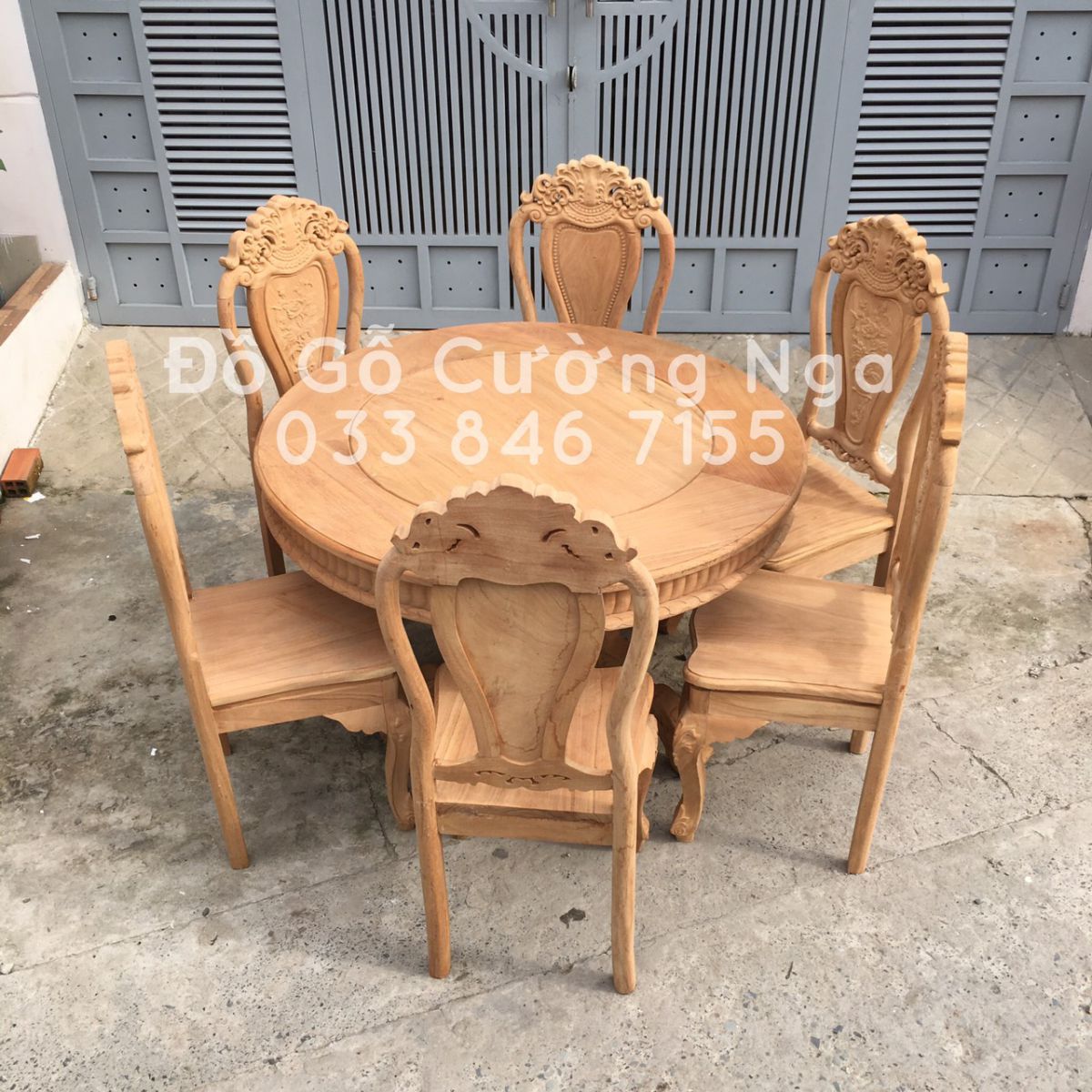 bàn ăn gỗ gõ đỏ