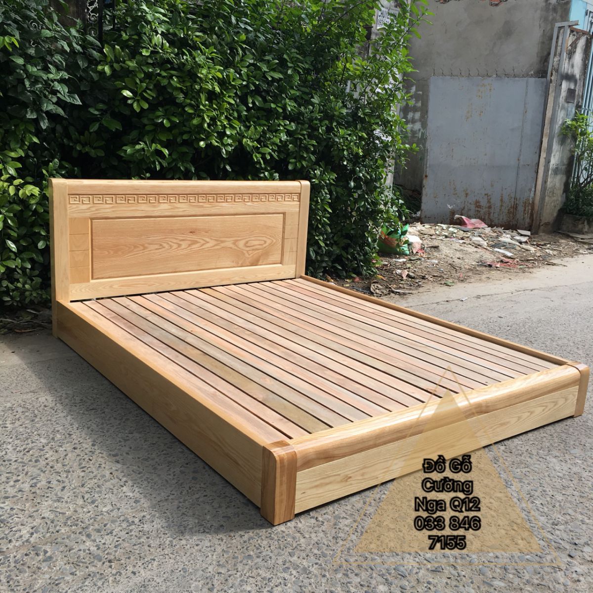 giường nhật gỗ sồi nga giá rẻ 