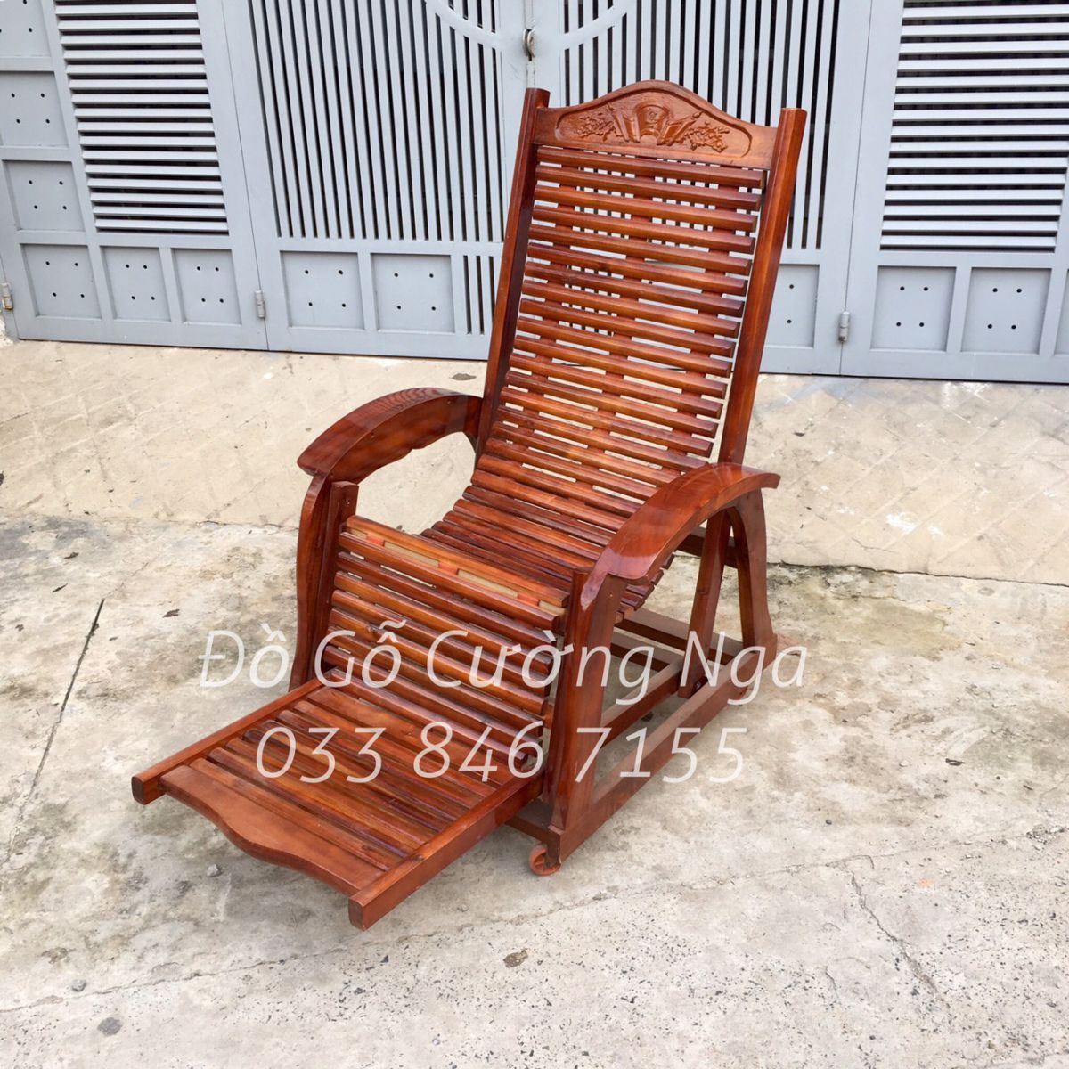 Ghế dây gỗ tràm loại 3 dây - lá to